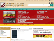 Tablet Screenshot of jesusbookandgift.com